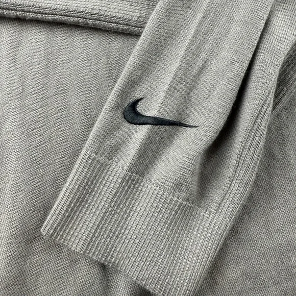 Nike Tiger Woods Sweater Men's 2XL Gray Cleveland Cavaliers Wool TW CU9782-010